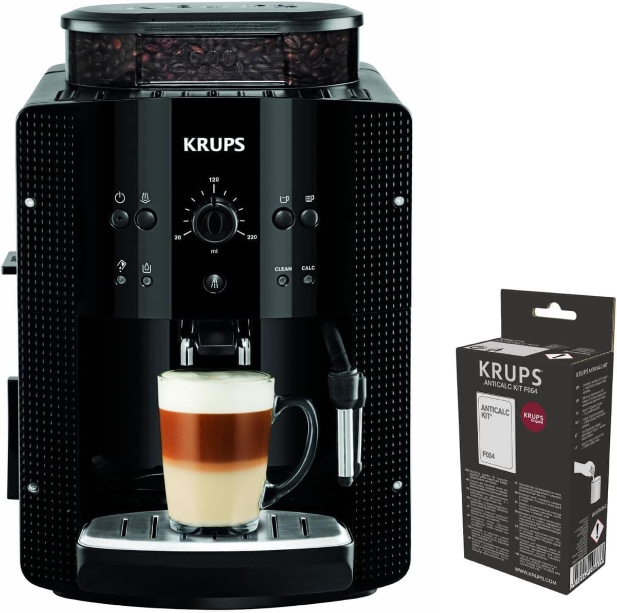 Cafetera superautomática Krups Essential Mecánica EA8108OM