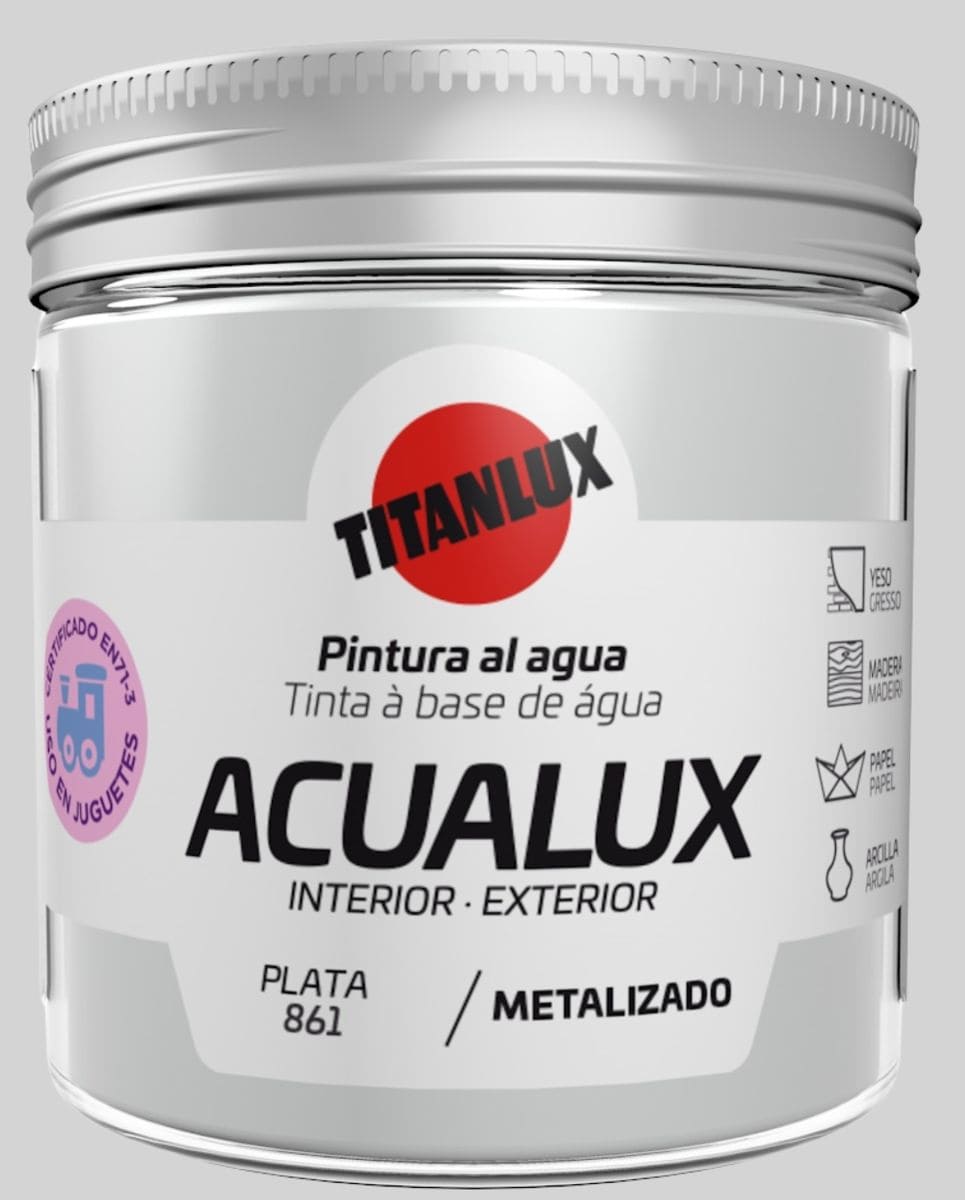 Pintura decorativa Acualux Titanlux