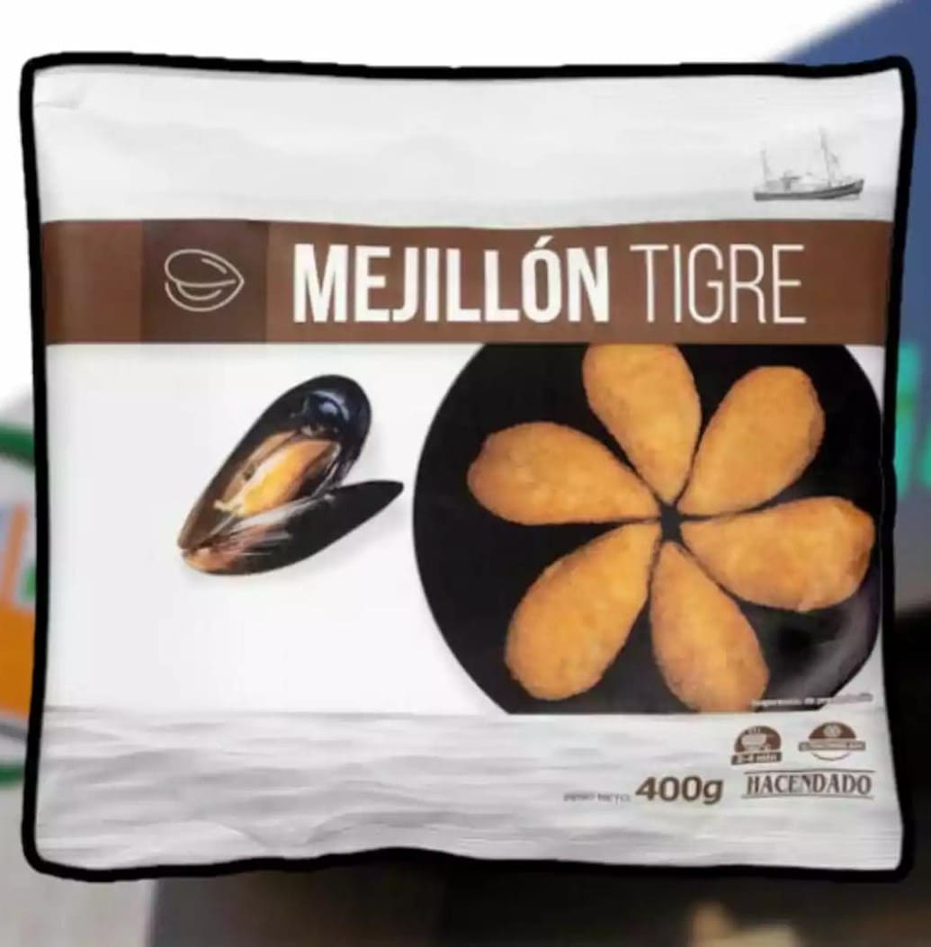 Mejillón tigre congelado Hacendado