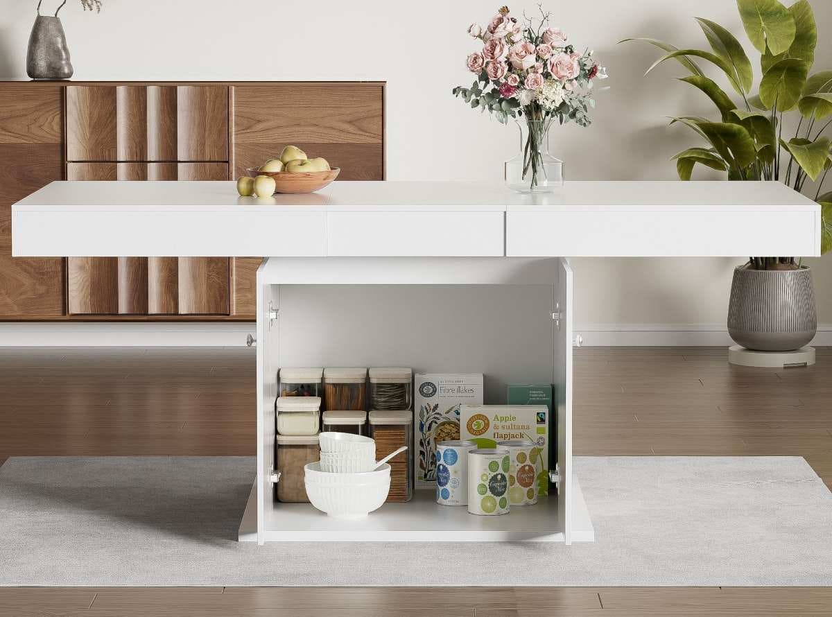 Mesa de Comedor Extensible para 4-6 personas de Leroy Merlin