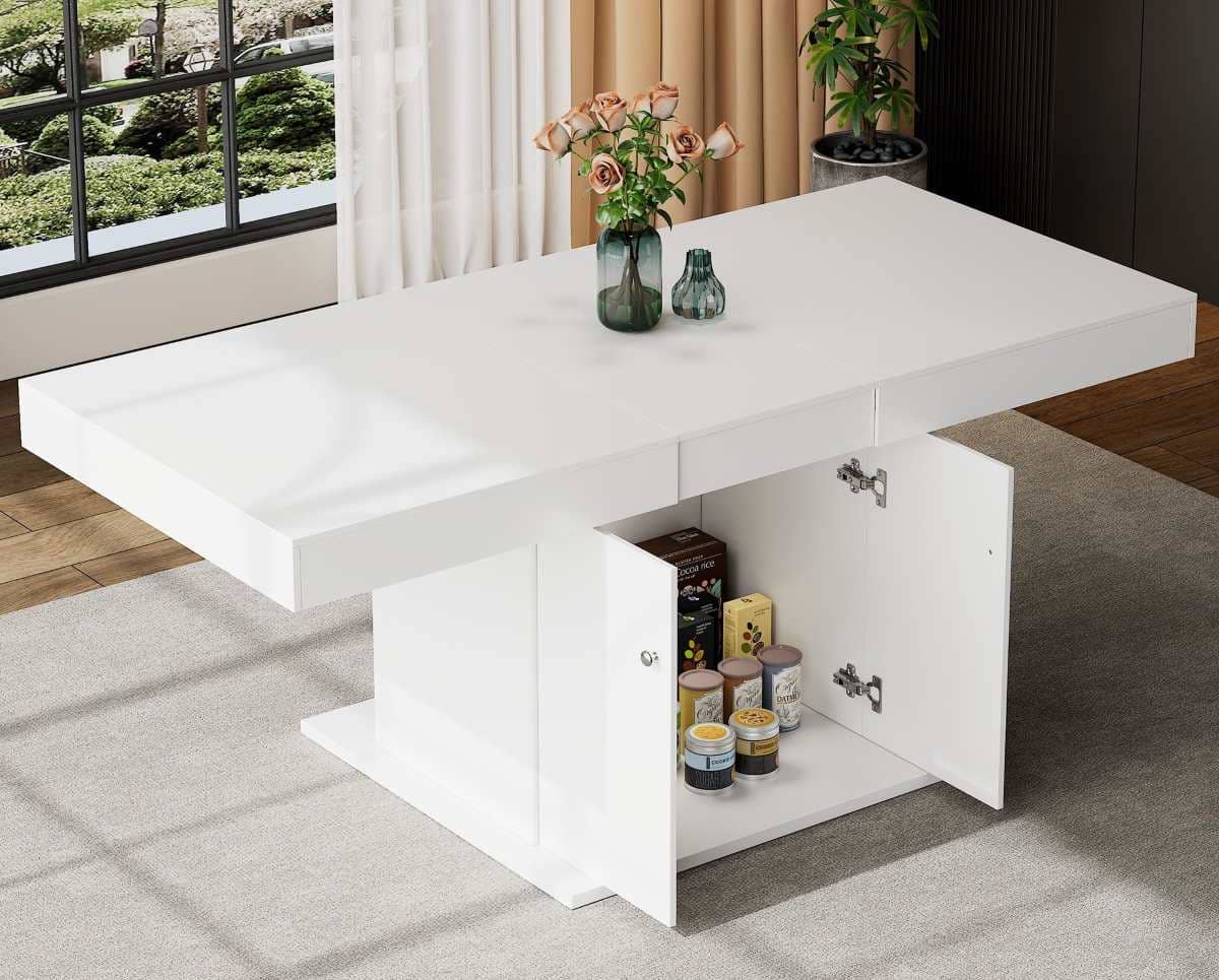 Mesa de Comedor Extensible para 4-6 personas de Leroy Merlin