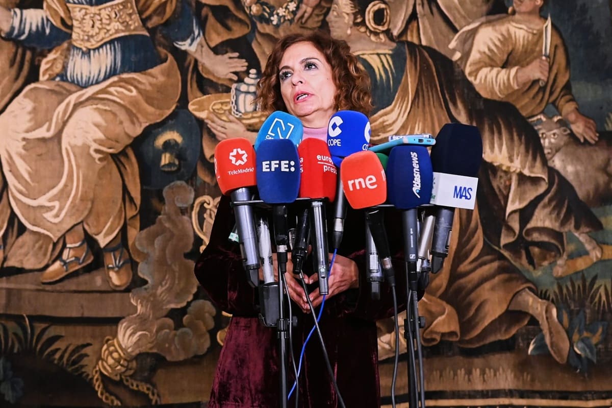 La vicepresidenta del Gobierno de España y ministra de Hacienda, María Jesús Montero | Salvador López Medina