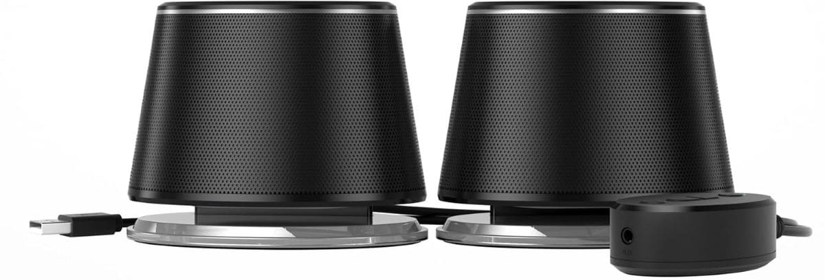 Altavoces de ordenador con Bluetooth y USB, Amazon Basics