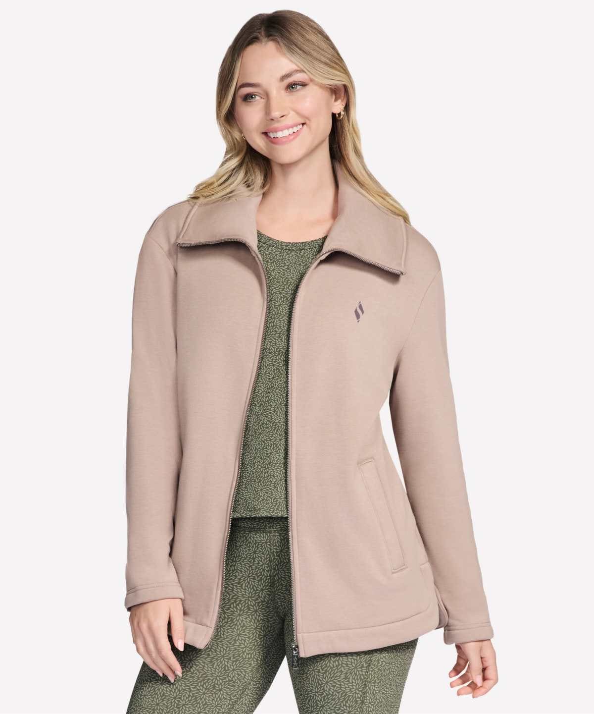 GO SNUGGLE Tunic Full Zip Jacket de Skechers