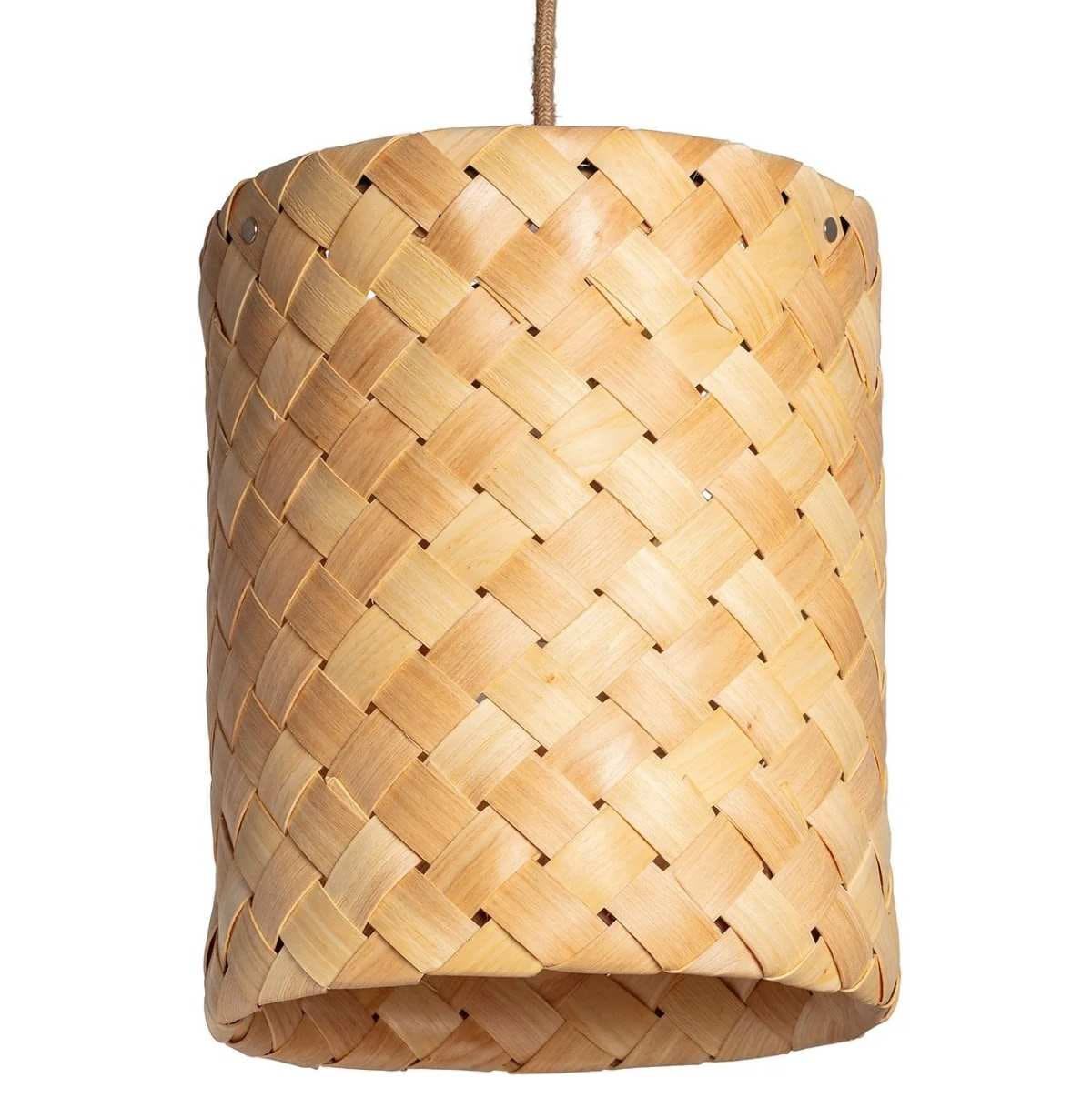 Ledkia Lámpara Colgante Bambú Eilam Natural en Leroy Merlin