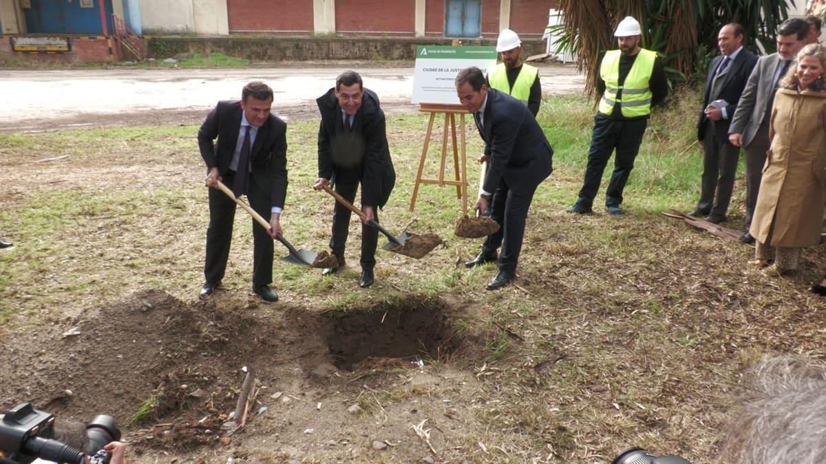 Arranca la construcción de la futura Ciudad de la Justicia de Cádiz