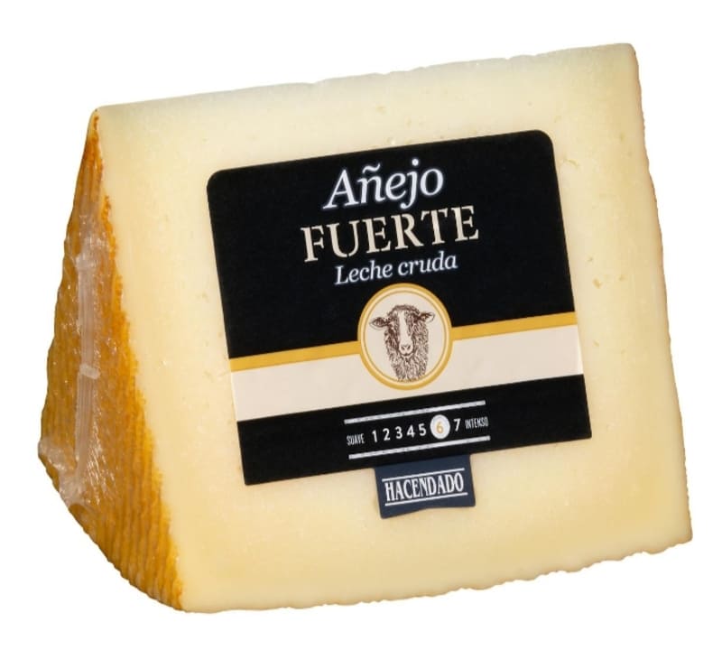 Queso añejo fuerte de oveja Hacendado