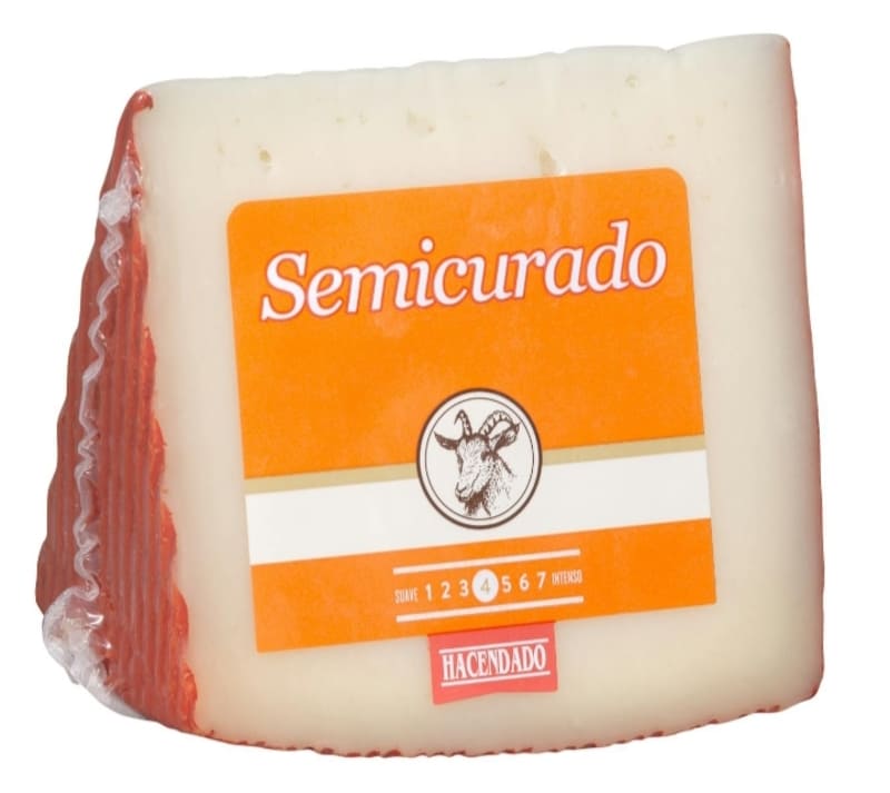 Queso semicurado de cabra Hacendado