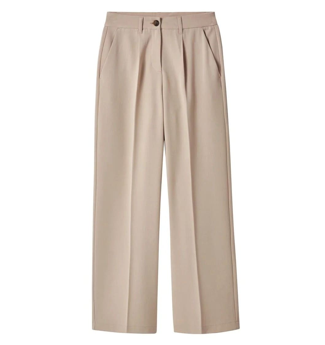 Pantalón de pernera ancha para mujer de Lidl