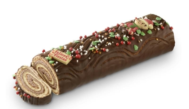 Tronco de Navidad de trufa congelado