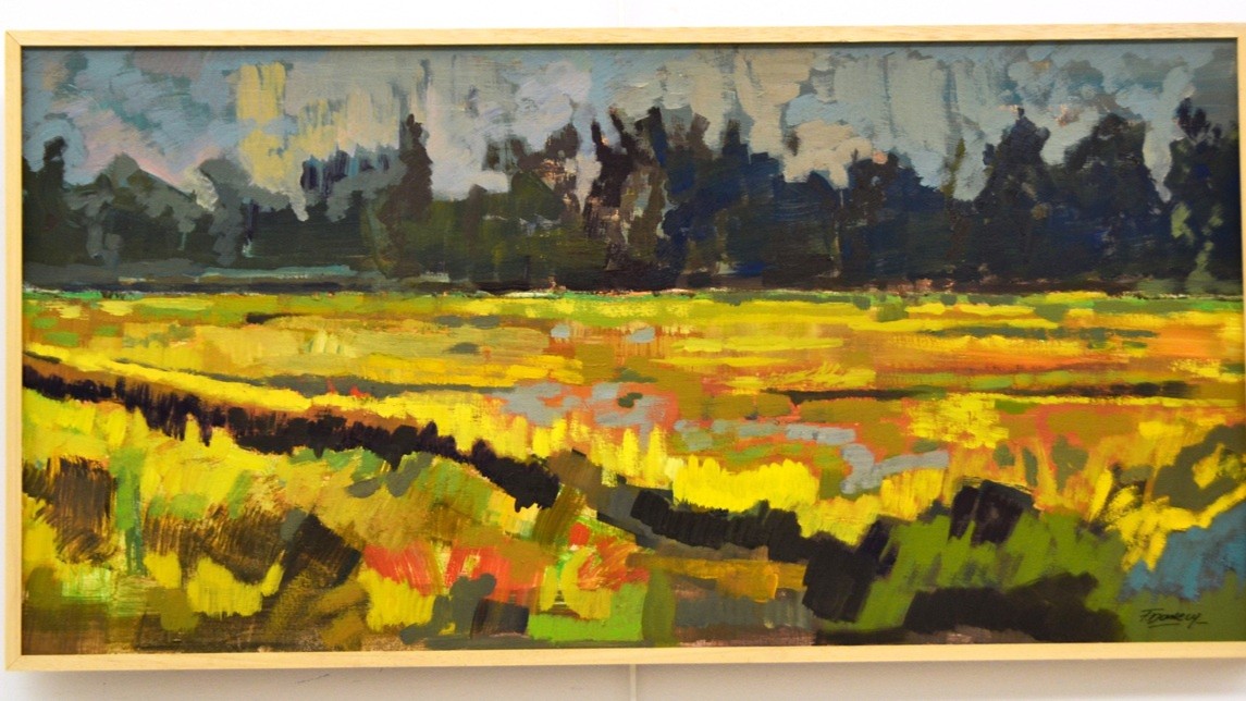 Paisaje de rastrojos I Breña