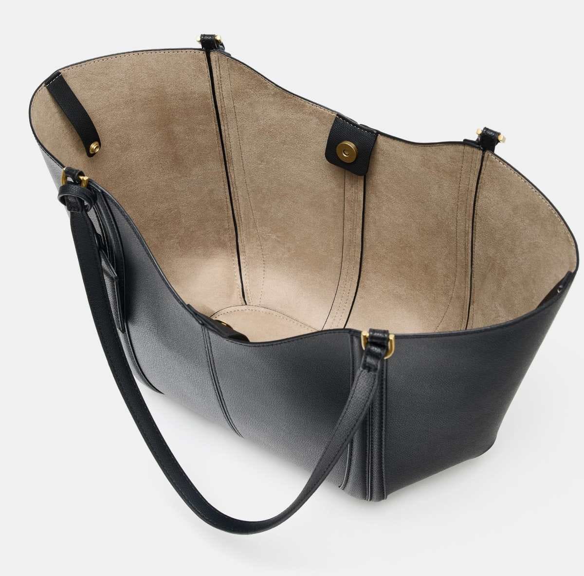 Bolso maxi shopper de Zara