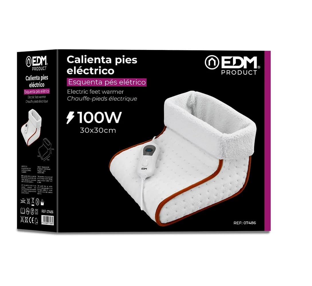 Calienta pies eléctrico