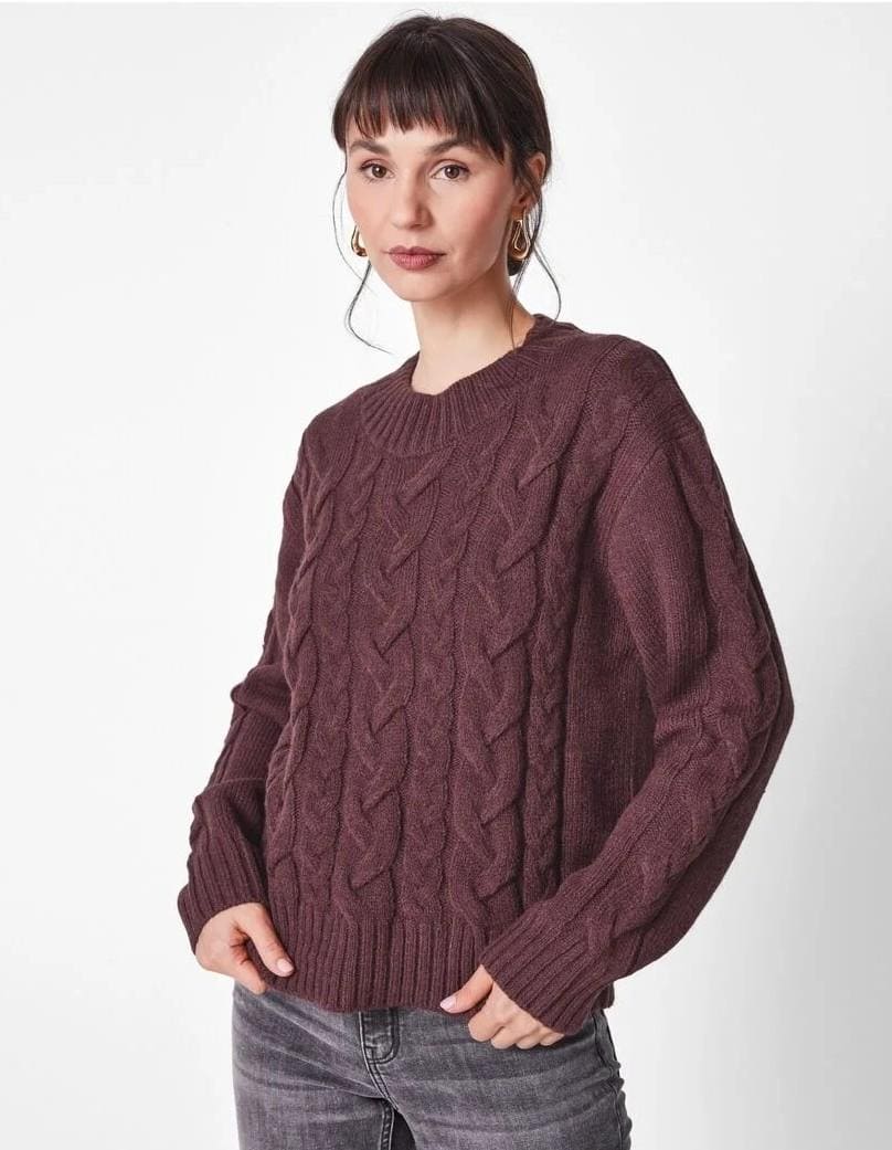 Jersey de punto grueso para mujer de LIDL