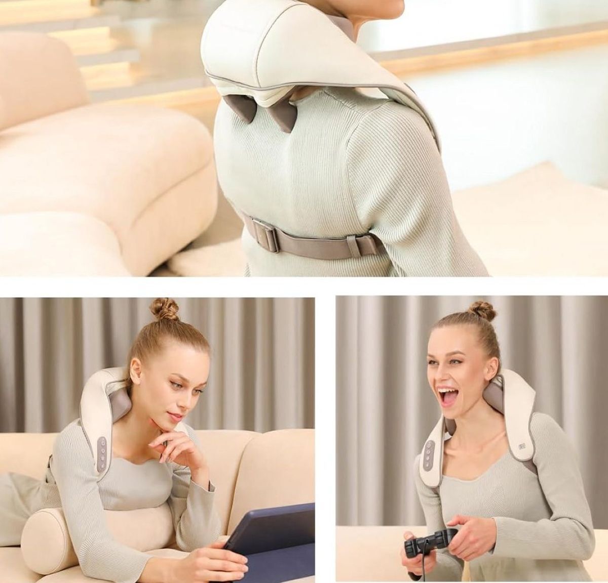 Masajeador de cuello Klack Neckmass de Carrefour