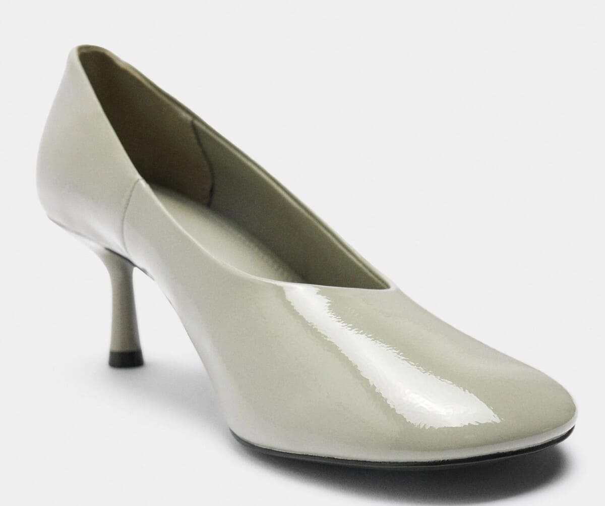 Zapatos de tacón alto de charol