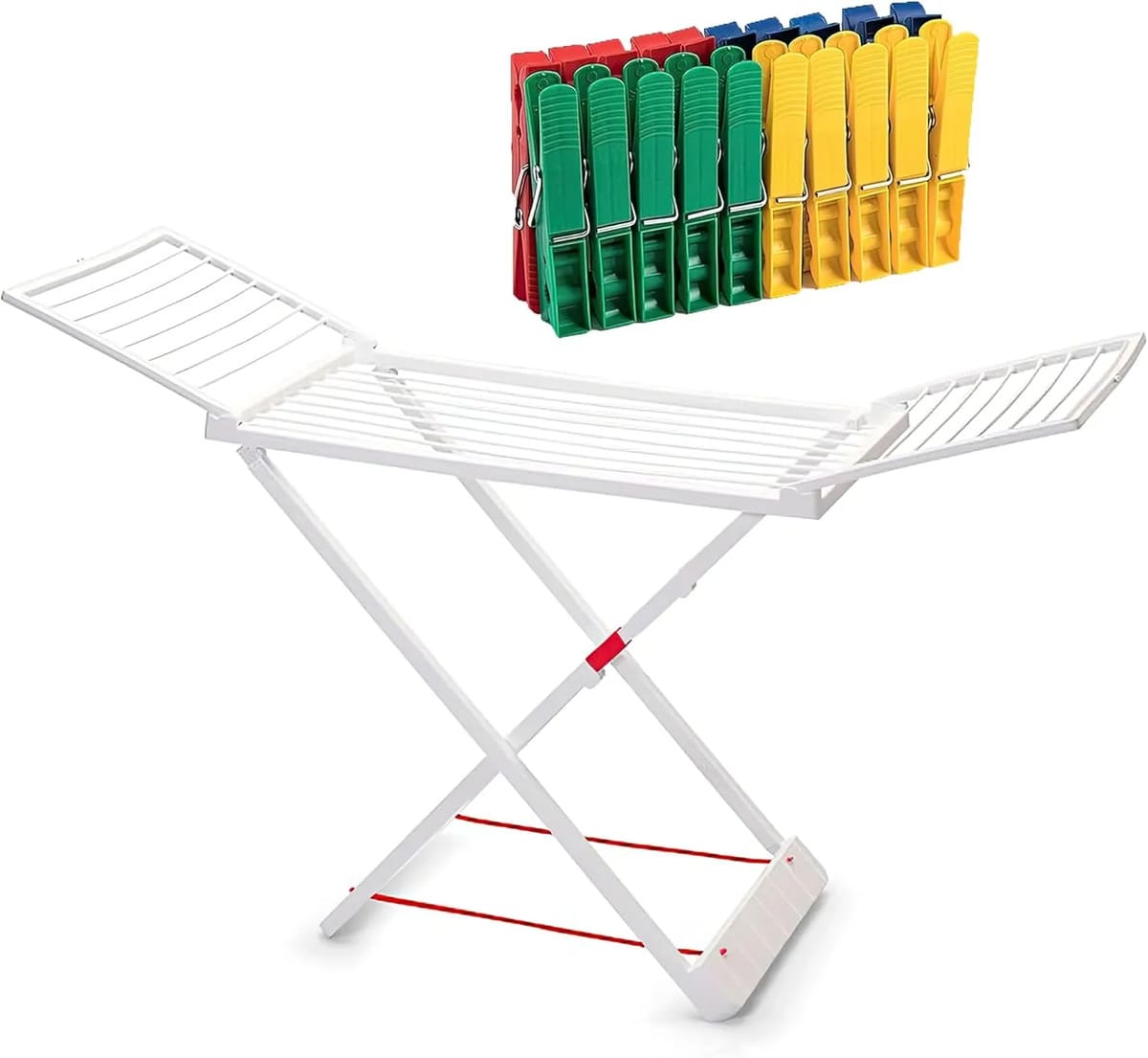 Tendedero plegable con alas, KINGNET STORE