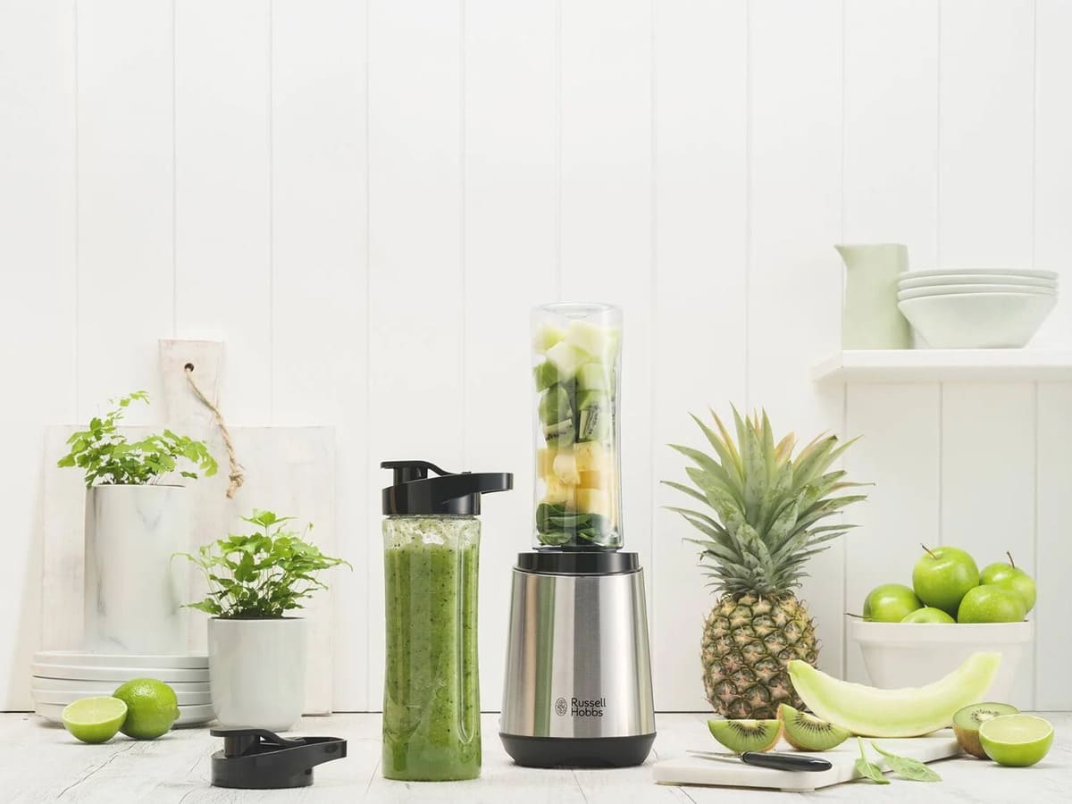 Batidora de pie de acero, Russell Hobbs