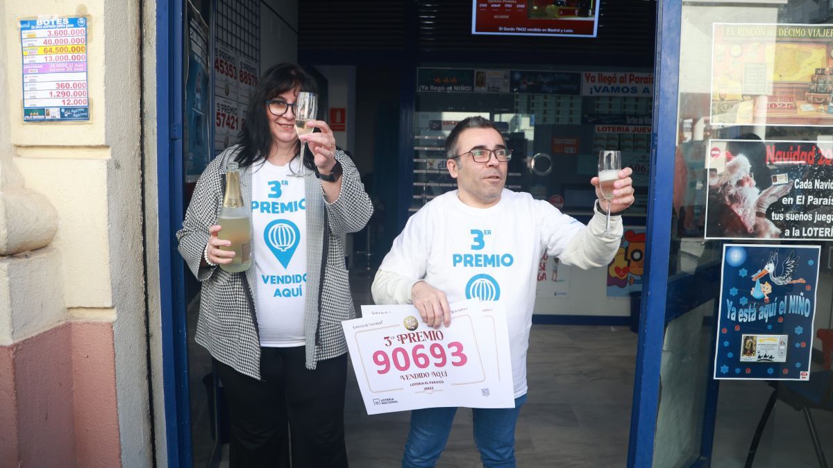 Administración 'El Paraíso' en Jerez da el tercer premio | Cristo García