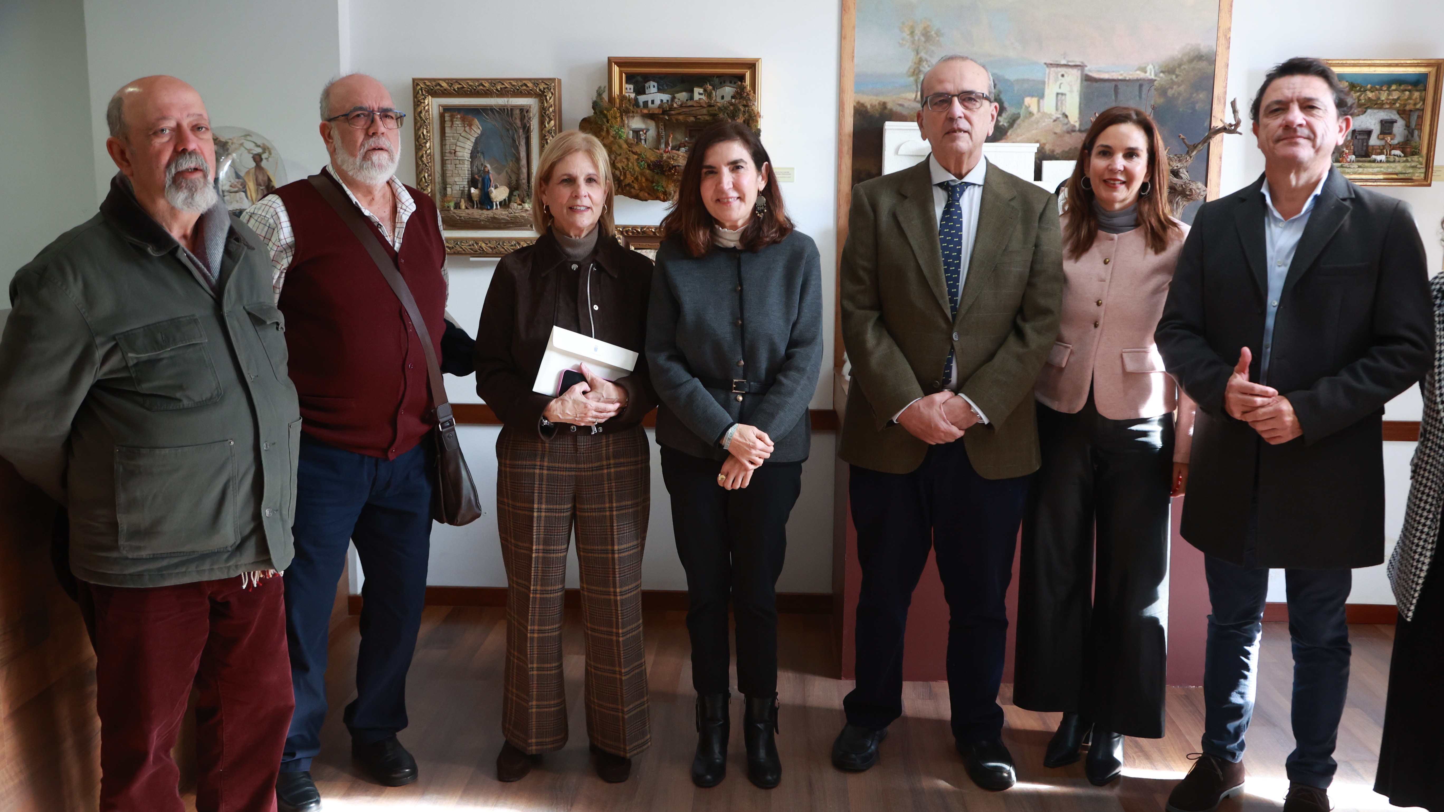 Rocío Blanco en la visita al Museo del Belén | Cristo García