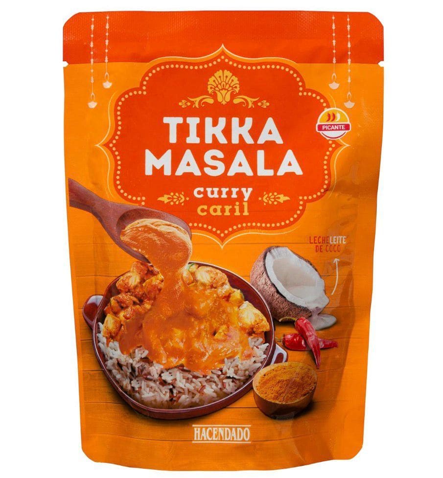 Salsa curry Tikka Masala Hacendado