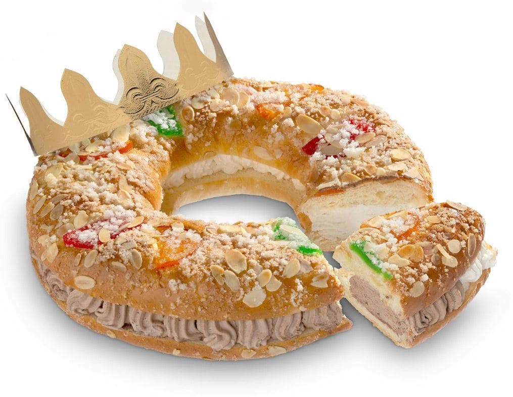 Roscón de Reyes relleno