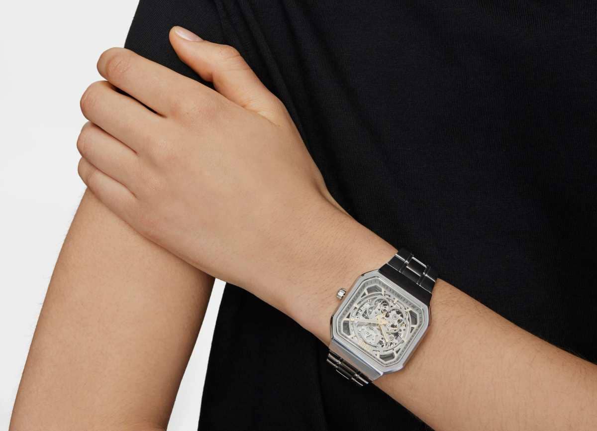 Reloj analógico automático con brazalete de acero D-Bear de TOUS 1