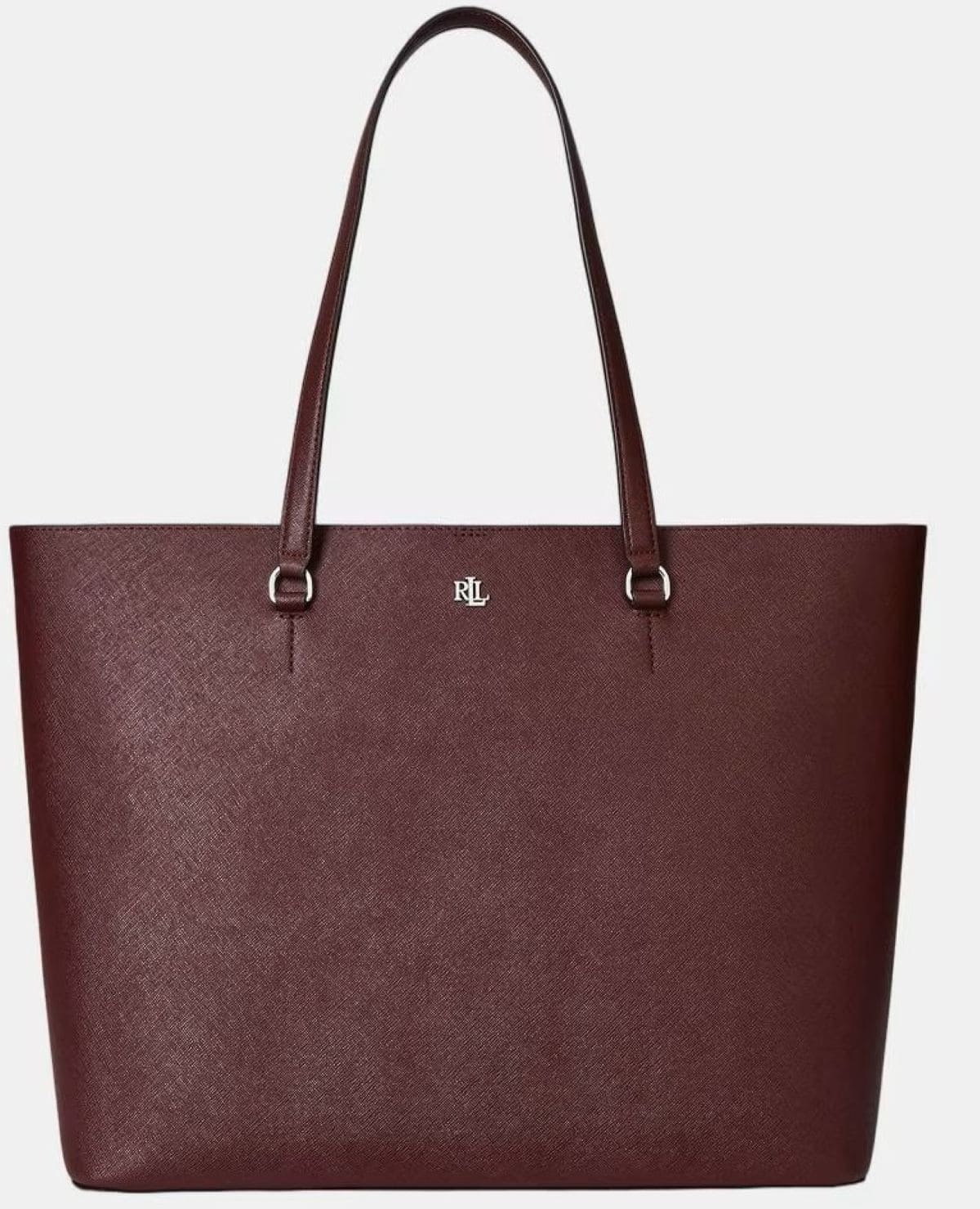 Bolso tote Karly grande cruzado de piel Ralph Lauren de El Corte Inglés