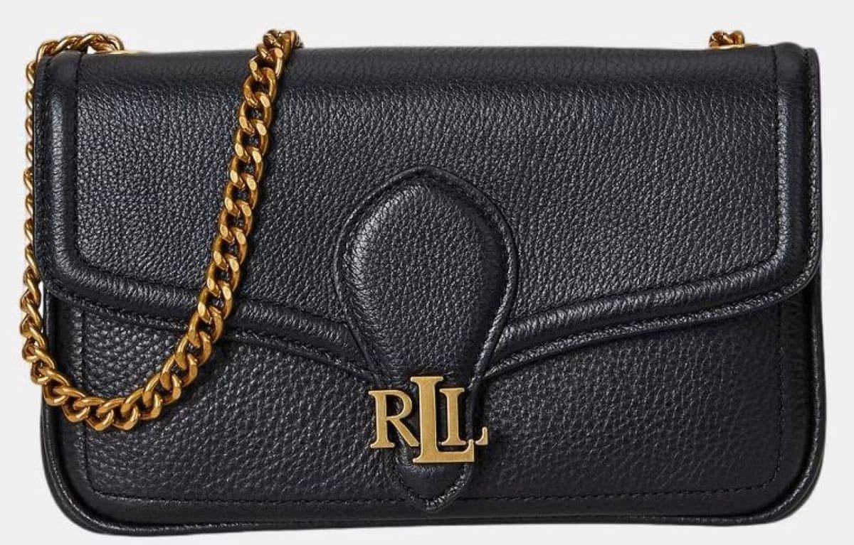 Bolso bandolera Bradley pequeña de piel Ralph Lauren de El Corte Inglés