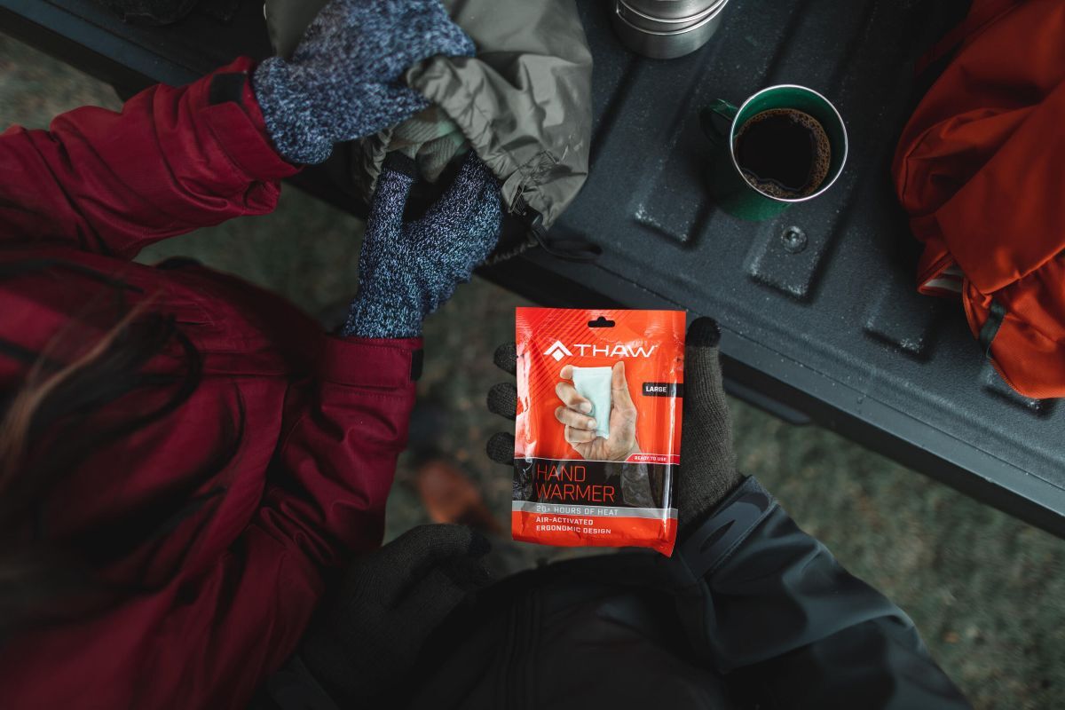 Pack de 5 calientamanos Thaw de Decathlon