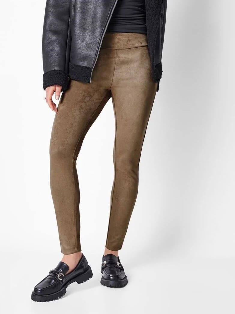 Jeggins de terciopelo para mujer de Lidl