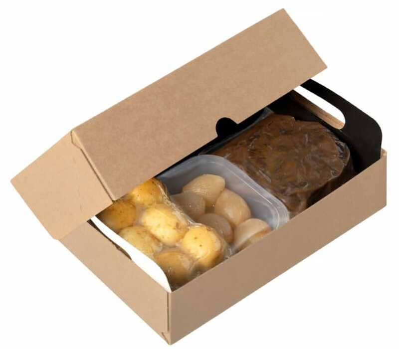 Carrillada de vacuno guisada en salsa de vino tinto Listo para Comer