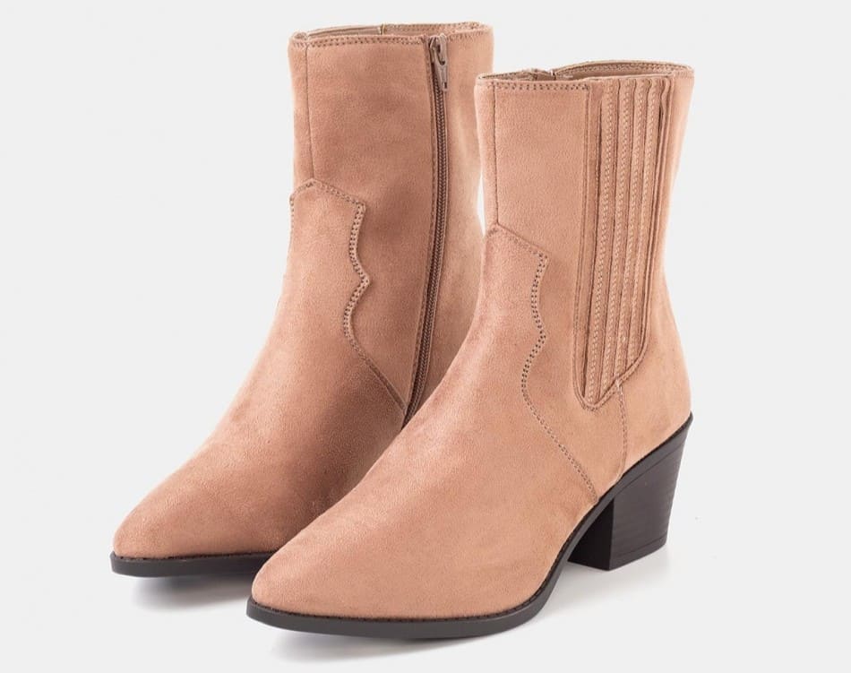 Botas cowboy con cierre de cremallera de Mujer TEX de Carrefour