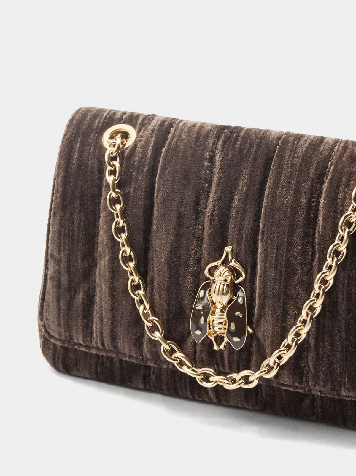 Bolso de fiesta aterciopelado