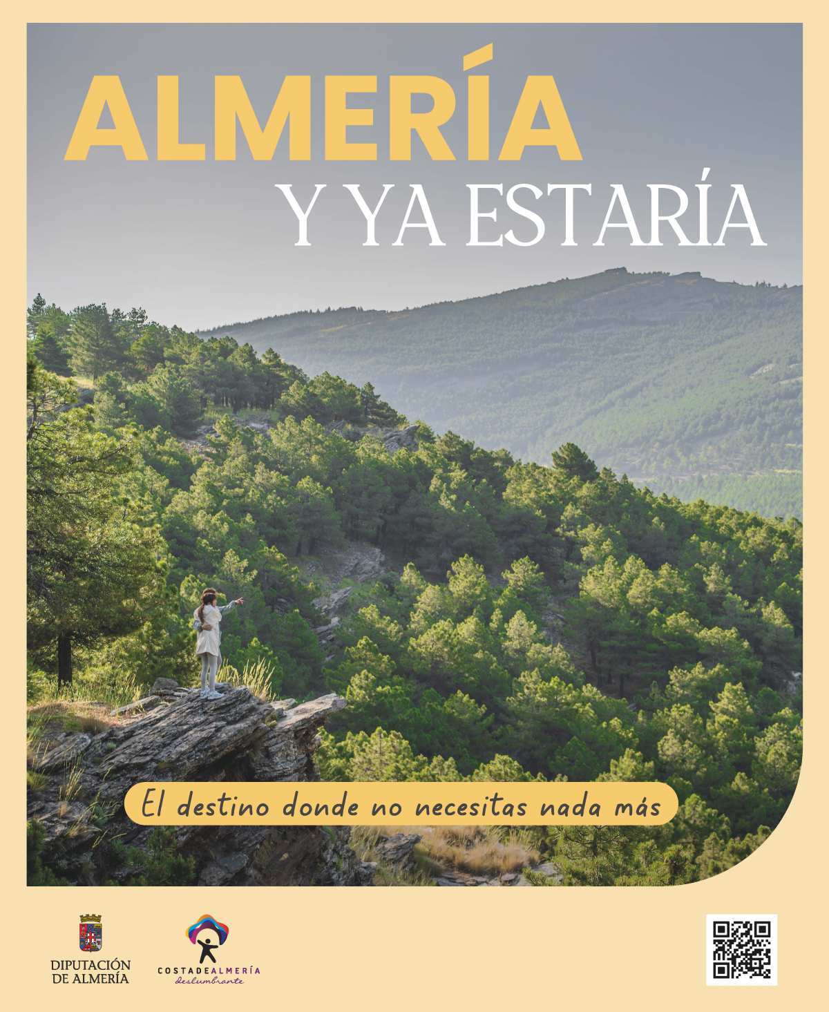 Una de las imágenes promocionales de la campaña de Almería