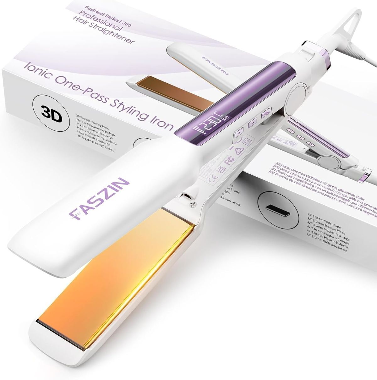 Plancha de pelo Faszin de Amazon