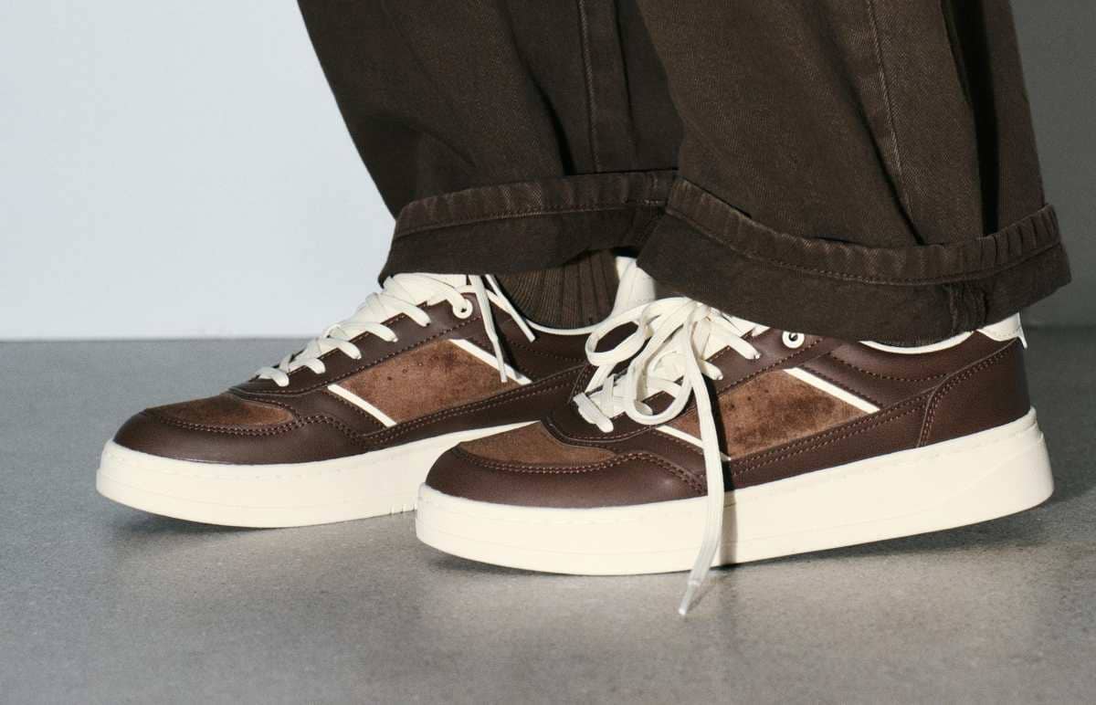 Zapatillas combinadas de Zara