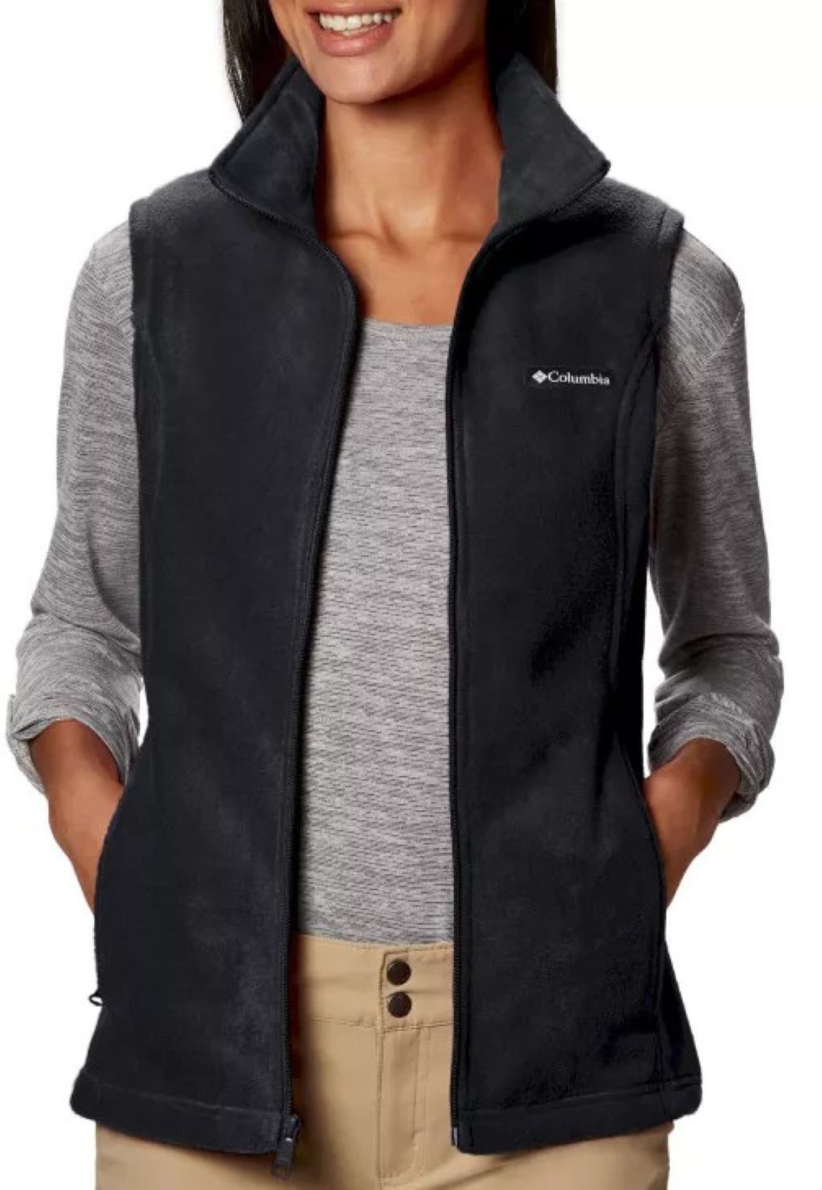 Chaleco polar Columbia Benton Springs Vest de Decathlon