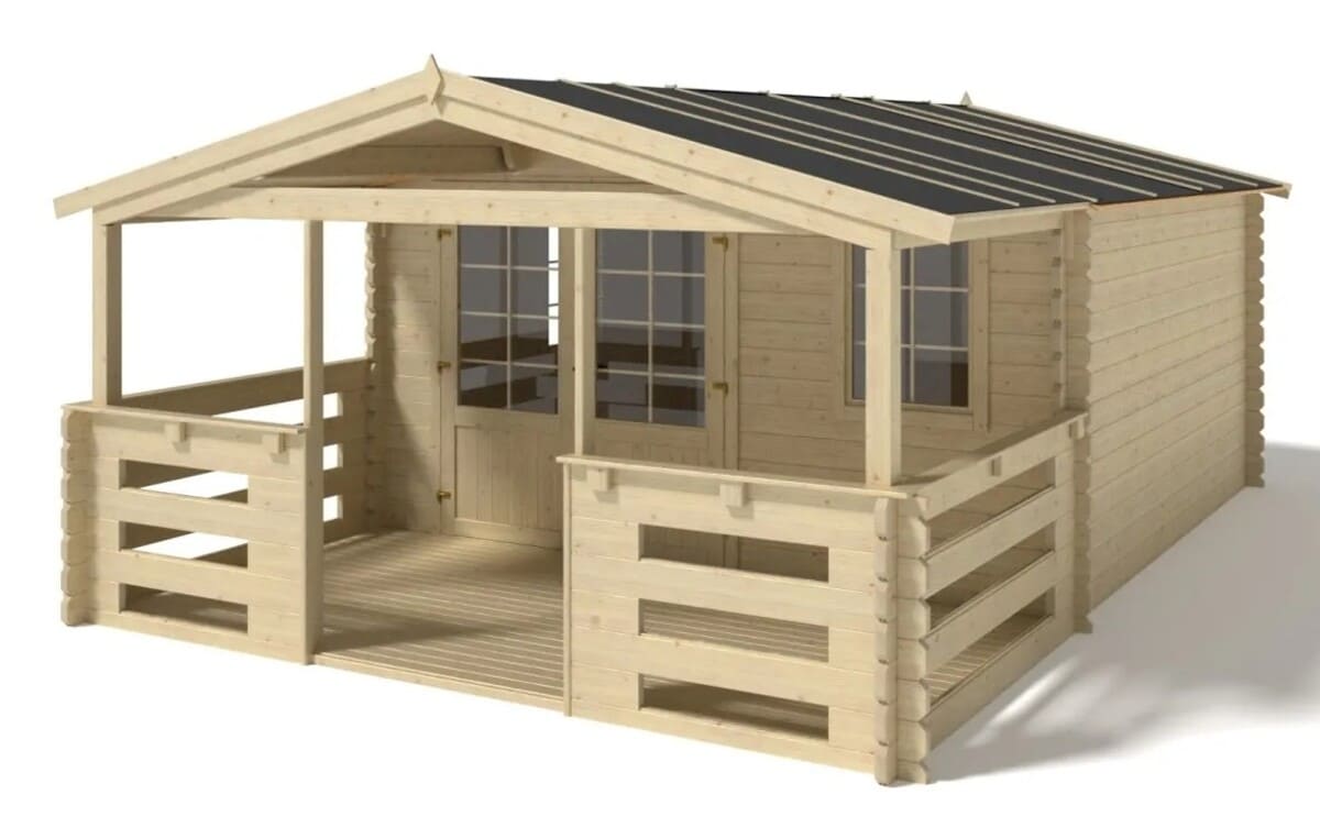 Caseta de jardín de madera, ALTANKA