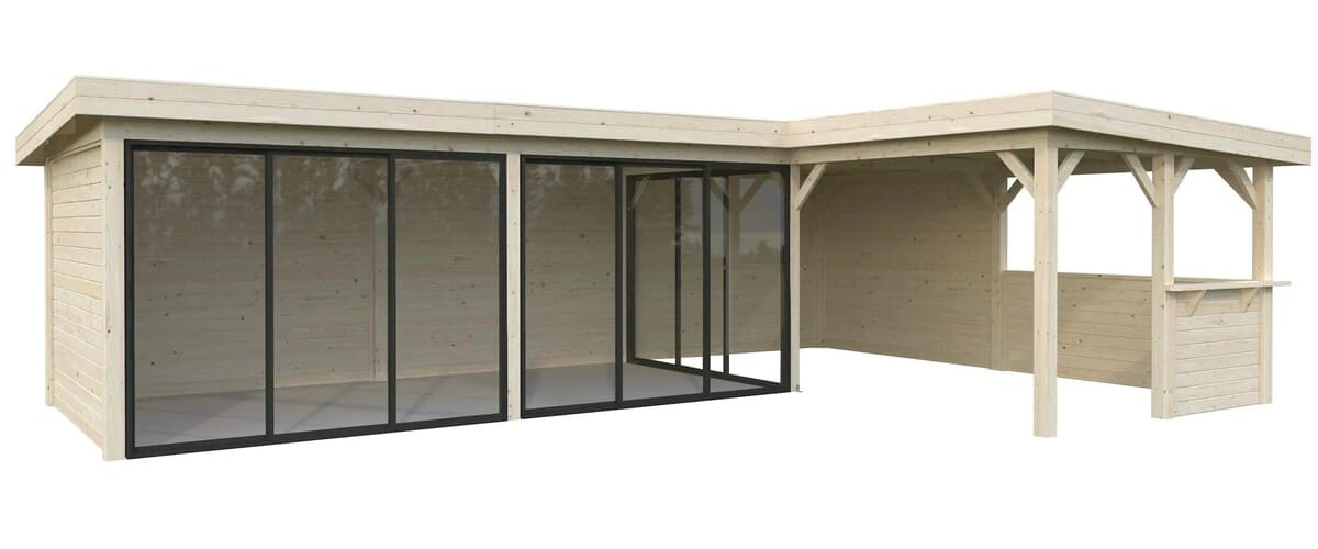 Caseta de madera PABELLÓN LENNA, PALMAKO