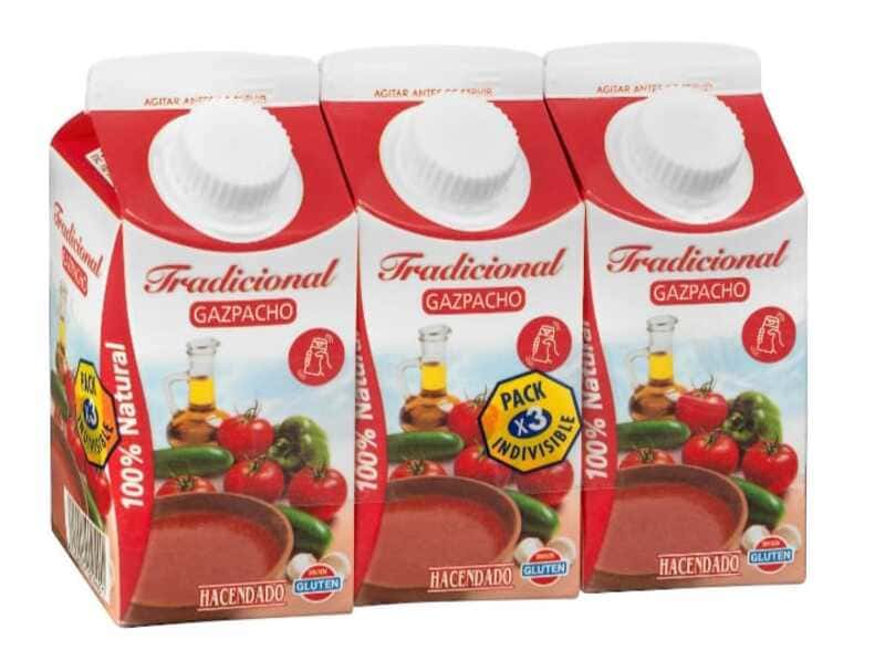 Gazpacho tradicional Hacendado