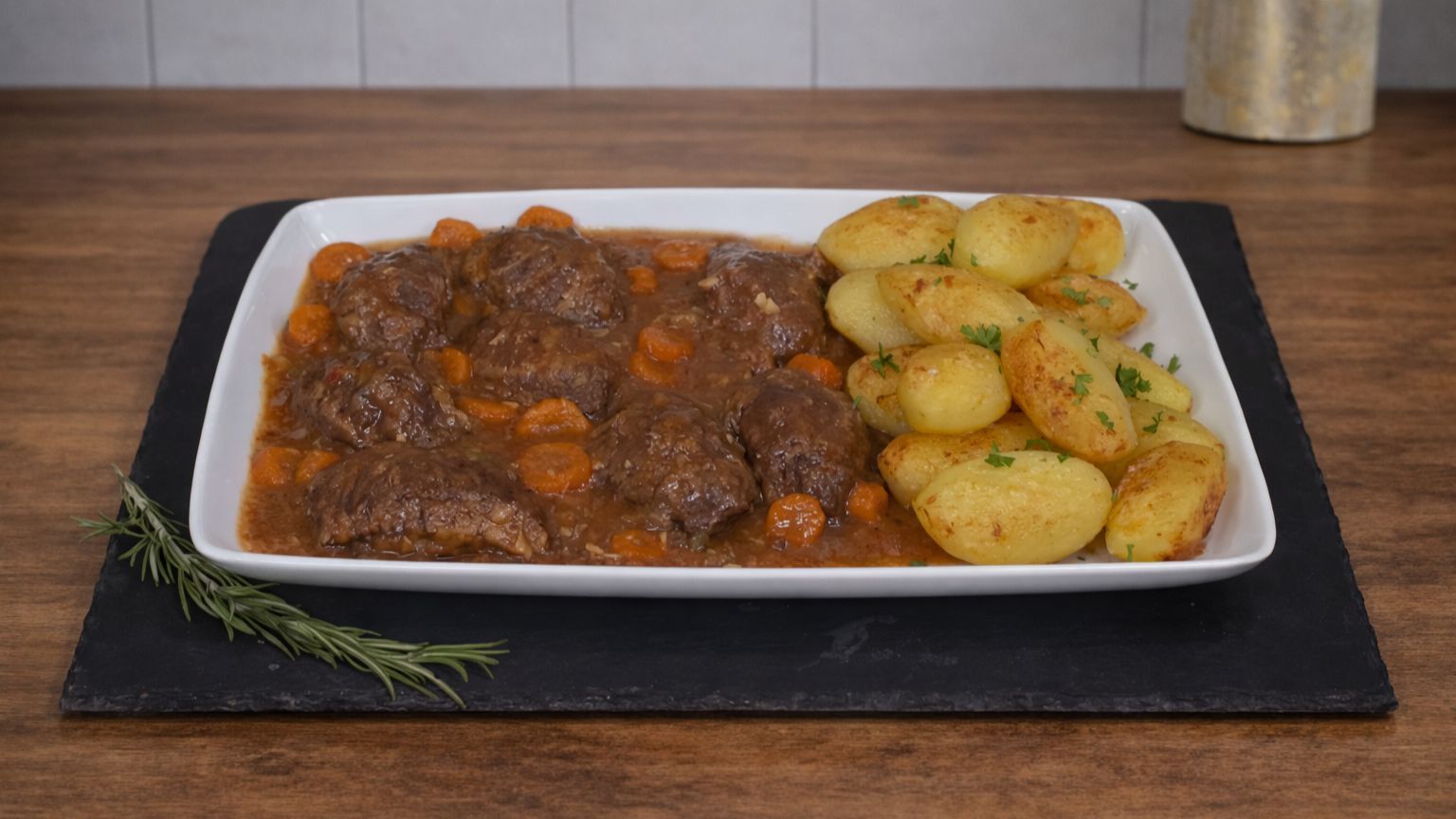 Carrillada de cerdo en salsa