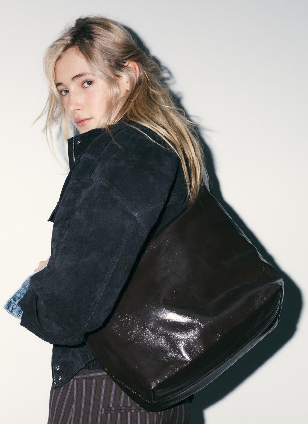 Bolso maxi shopper de Zara