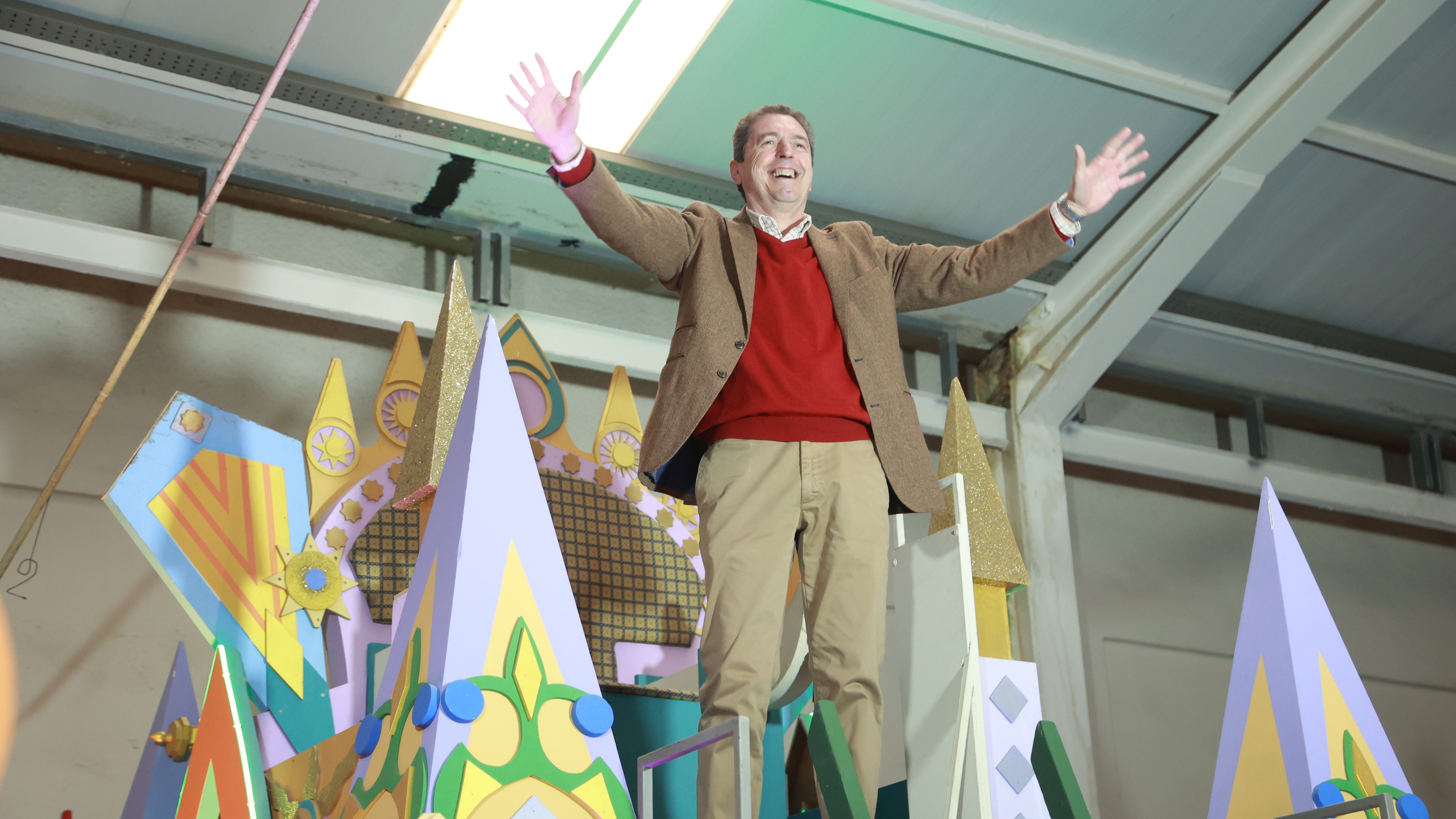 Juan Carlos Durán Alonso en su carroza | Cristo García