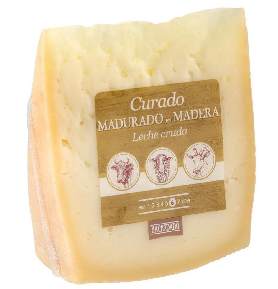 Queso madurado Hacendado