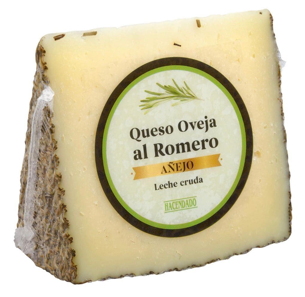 Queso al romero Hacendado