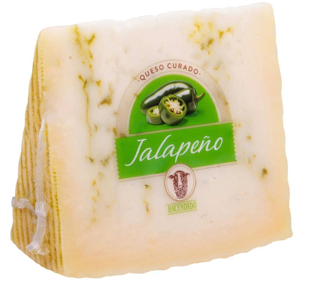 Queso con jalapeño Hacendado