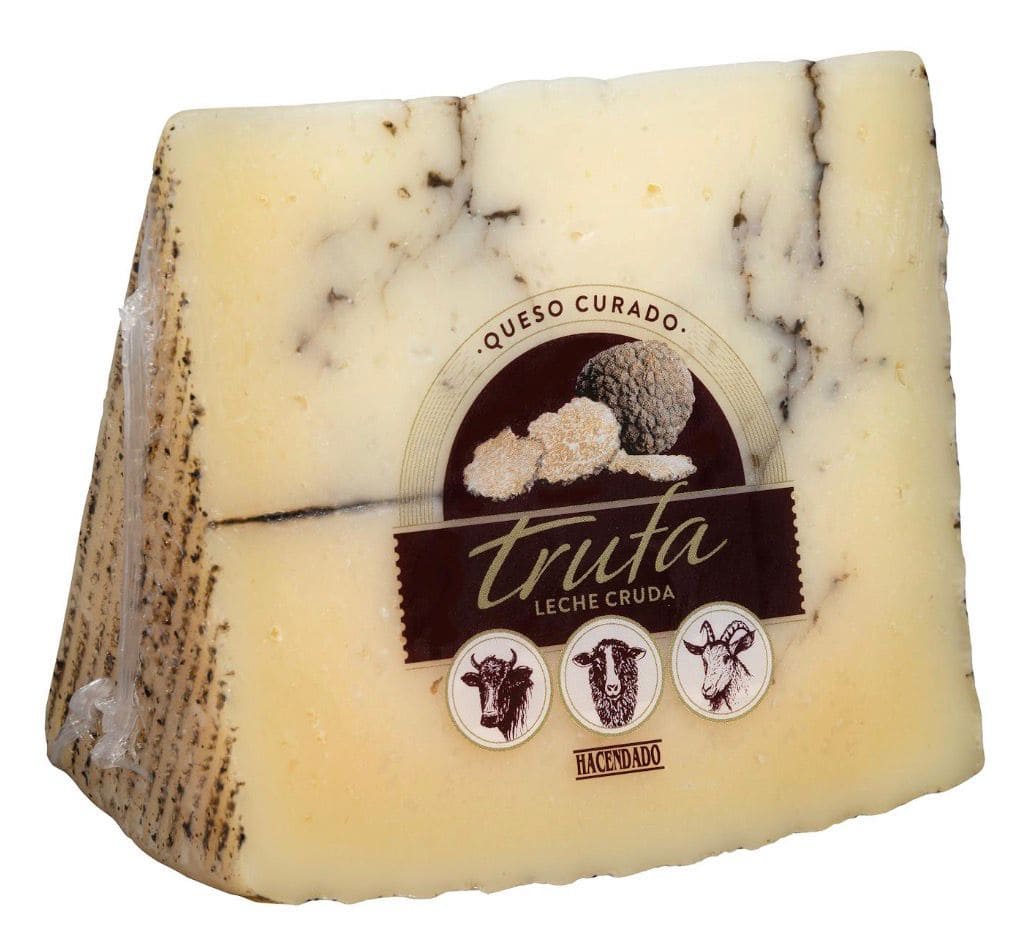 Queso con trufa Hacendado