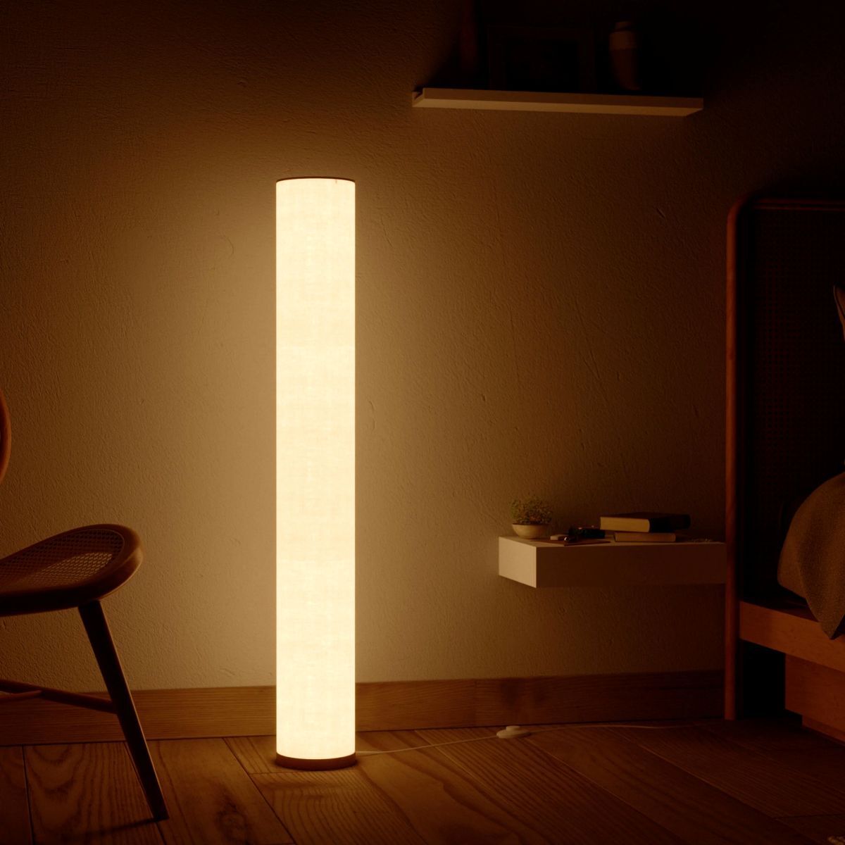 Lámpara de pie LED INSPIRE Licorice de Leroy Merlin