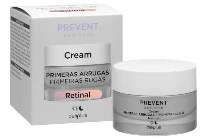 Crema facial Retinal primeras arrugas Prevent Age Skin, Deliplus